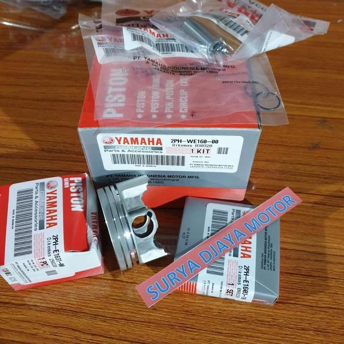 PISTON KIT PISTONKIT RING SEHER MIO M3 125 MIO SOUL GT 125 ASLI YAMAHA