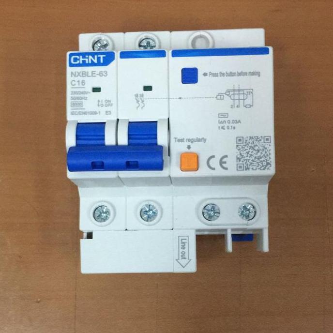 Elcb 16A 2P Chint Terbaik