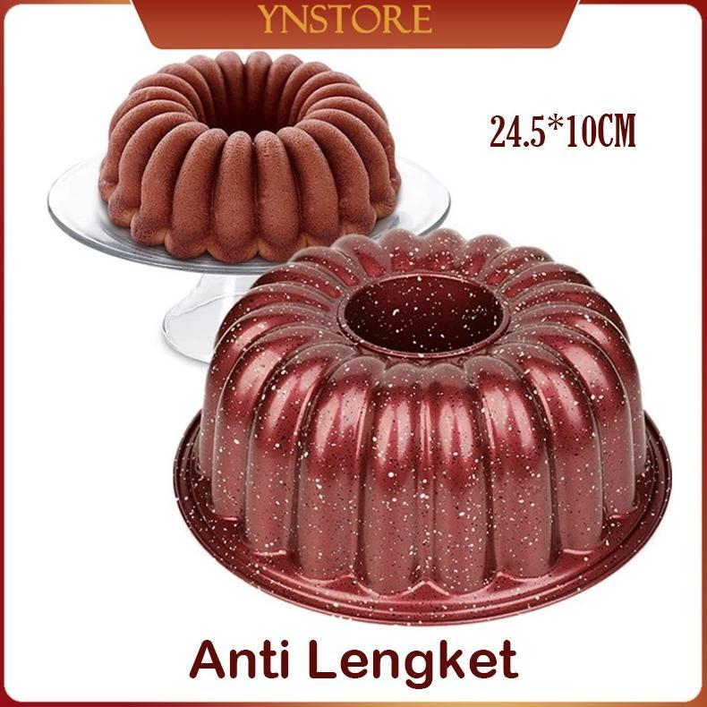 Loyang Kue Bolu Klasik Anti Lengket | Cetakan Marmer Kue Anti Lengket | Loyang Marmer Cetakan Kue Bo