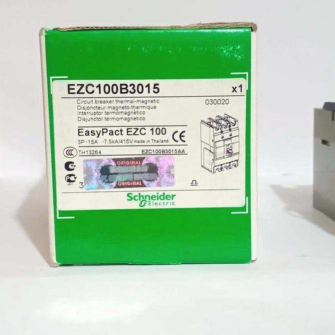Mccb Schneider Ezc100B3015 15A Terbaru