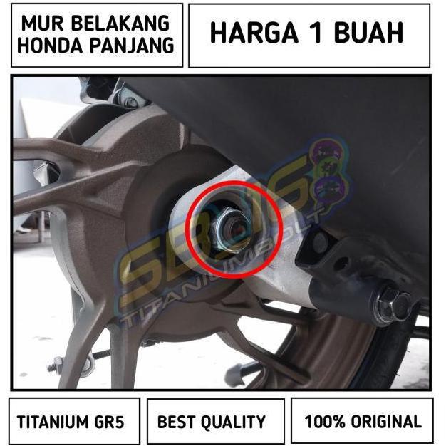 MUR TITANIUM AS RODA BELAKANG MATIC TERBATAS