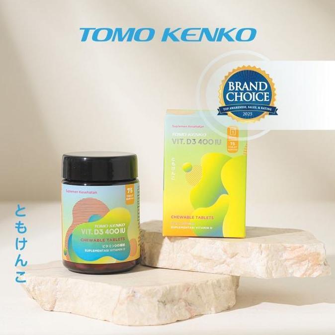 Tomo Kenko D3 400 IU Chewable (kunyah) High Quality