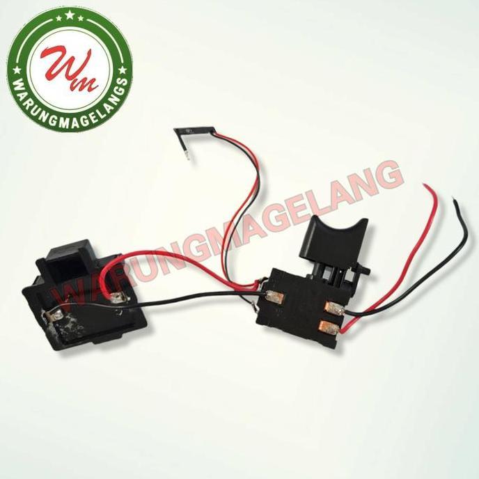 SAKLAR Switch NRT PRO DC340 Bor Cordless Drill Baterai 20V 340hd 340