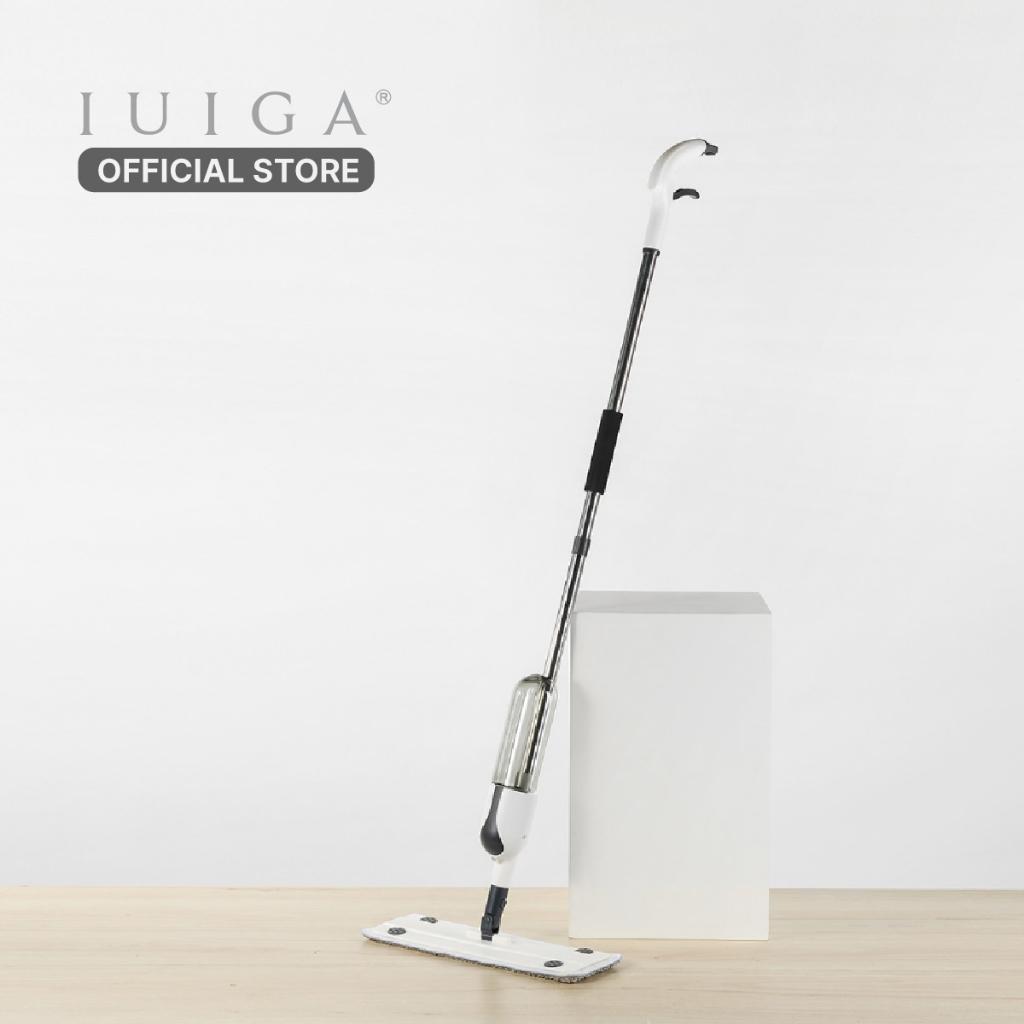 Iuiga Microfiber Spray Mop - Pel Semprot Microfiber Mop Spray Minimalis Untuk Lantai Bersih & Kilap