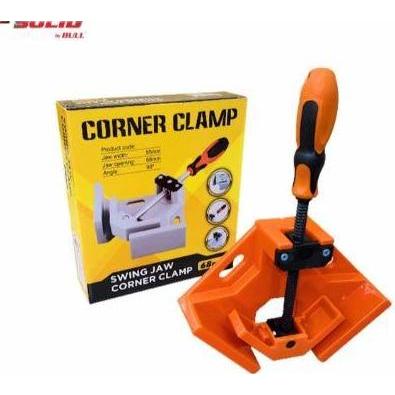 Corner clamp swing jaw klem kayu sudut siku SOLID