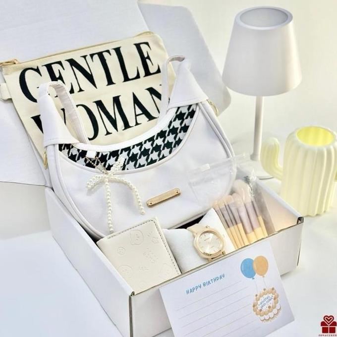 Hampers Kado Ulang Tahun Cewek | Kado Pacar Sahabat Perempuan | Birthday Box Aesthetic | Birthday Gi