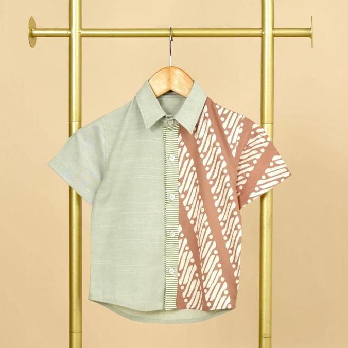 Kemeja anak dan Dress Batik anak aqila.clothing A1132