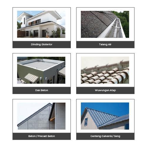 Mowilex WP02 Waterproof Cat Pelapis Anti Bocor 20 Kg