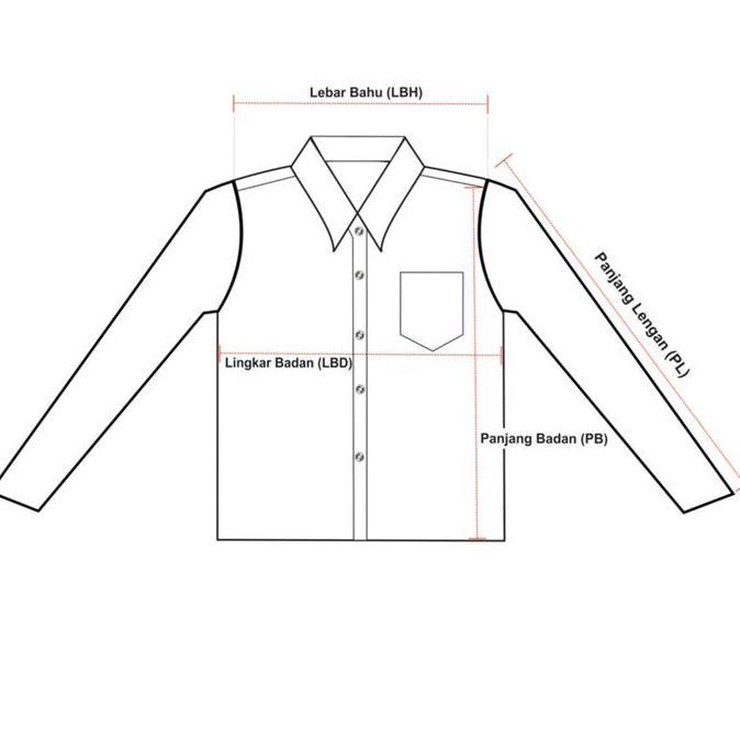KEMEJA SMA CYC PANJANG BAHAN TEBAL SWESI SERAGAM SEKOLAH MR BEN