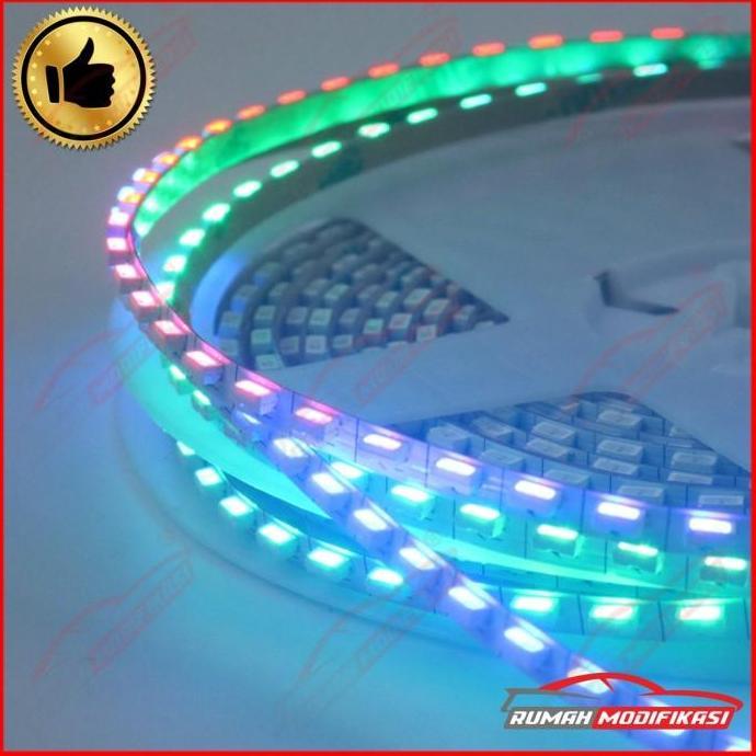 PROMO DISKON - RGB LED SAMPING - LED STRIP - RGB - 4MM - 144 LED - SK6812 DC 5V - SIDEVIEW RGB STRIP