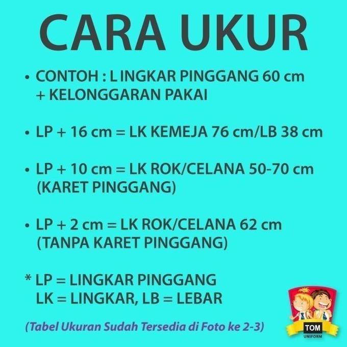 Seragam TOM - Rok SMA Rempel Karet Pendek Abu