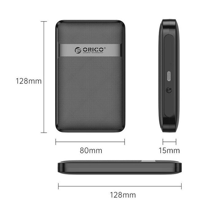 Saveyou- Orico 2.5 Inch Usb3.0 Usb-A To C Hard Drive Enclosure - 2577C3 - 2577C3-V1