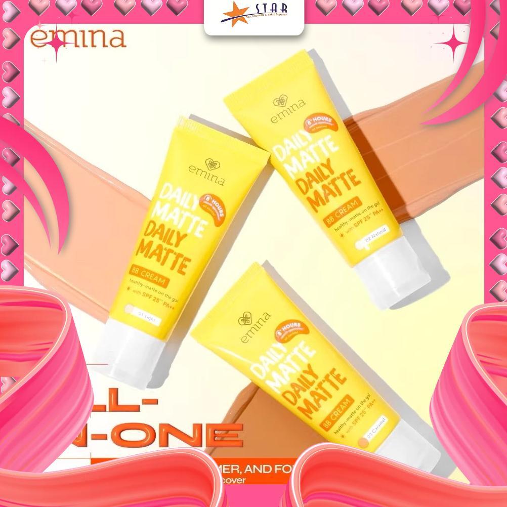 * STAR * Emina Daily Matte BB Cream 16g / Emina BB Cream / BB Cream / Bedak Basah
