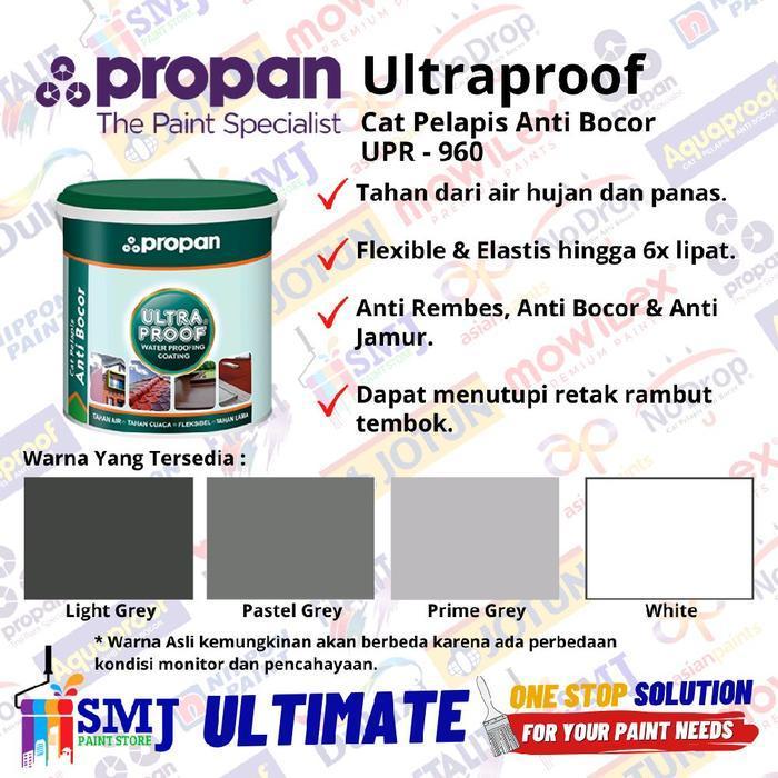 Cat Pelapis Anti Bocor PROPAN ULTRAPROOF Warna Putih / White 20kg