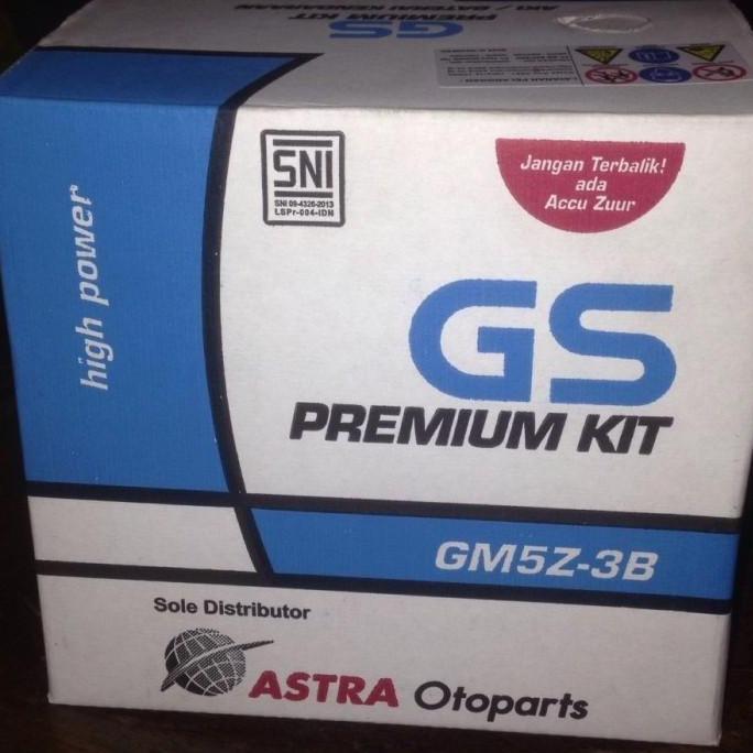 GS ASTRA ORI GM5Z aki basah motor mio sporty CW supra grand smash vega