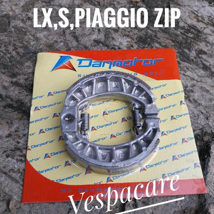 Kampas Rem Belakang Vespa Lx S Piaggio Zip Danmotor