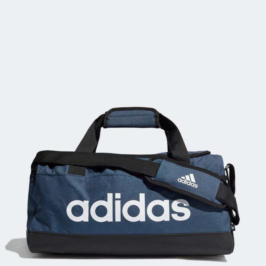 adidas Lifestyle Essentials Logo Duffel Bag Extra Small Unisex Blue GN2035