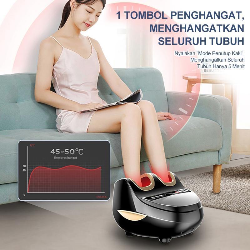 Xuti Pijat Kaki Otomatis Pijat Telapak Kaki Dan Betis Pijat Kaki Mesin Terapi Kaki Rumah Tangga