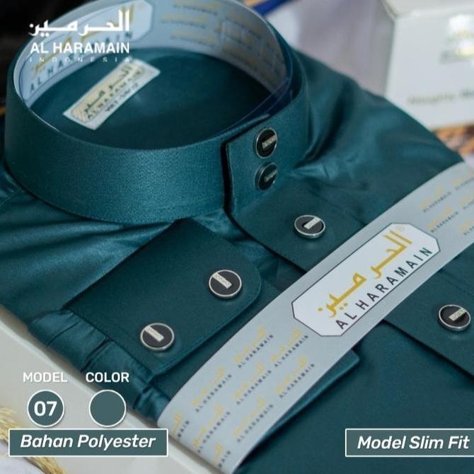 Jubah/ Gamis Al haramain manset premium
