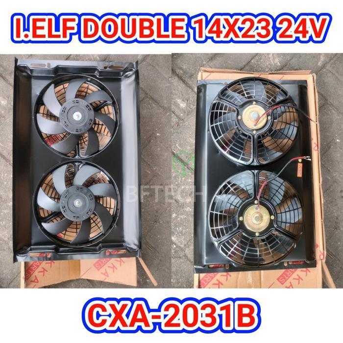 Extrafan Isuzu Elf 10 In 12 Volt Double Kipas Ac Mobil Original Dan Terpercaya