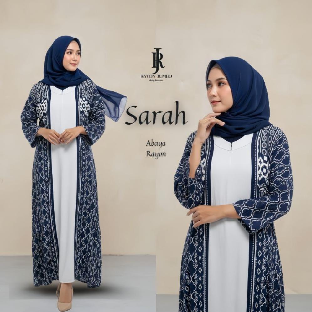 Gamis Abaya Sarah - Abaya Sarah - Gamis Abaya Sarah Rayon LD 130