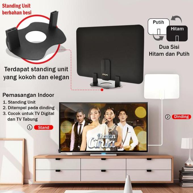 Weargo- Px Uda3000A - Indoor Antena Tv Digital Indoor Uda3000 Uda 3000 3000A