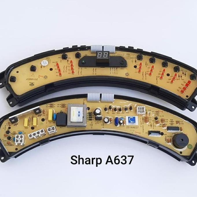 modul pcb mesin cuci sharp ES-N75FY ES-N75KY ES-N85KY , A637 TERMURAH