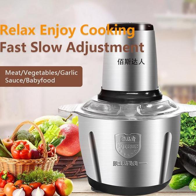 Chopper Blender Daging Stainless Meat Grinder Chopper Stainless