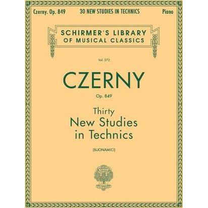 Czerny Op.849: Thirty New Studies In Technics Berkualitas
