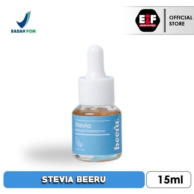 BEERU STEVIA NATURAL SWEETENER PENGGANTI GULA 15ML