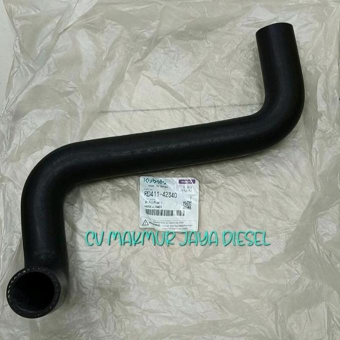 Perkakas Hose Radiator Lower/Bawah U50 Rd411-42340 Kubota Genuine