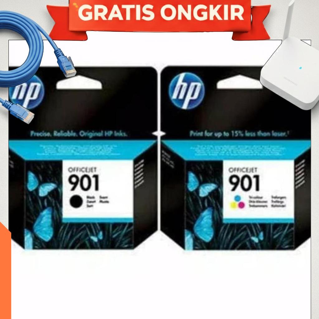 Tinta Hp 901 Black + Hp 901 Tri Colour Original