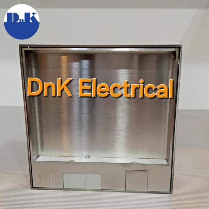 Ready Stopkontak / Stop Kontak Lantai Merk VNB Type VNB 200 ( Frame+2unit Socket Universal )