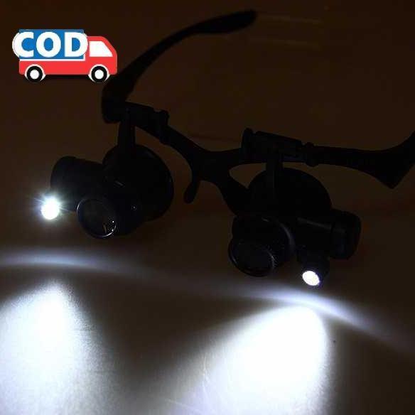 Kacamata Pembesar Servis Hp Elektronik Mikroskop Magnifier 25x Service Objek Kecil