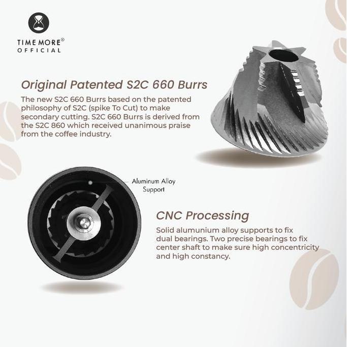 Timemore Chestnut C3esp PRO Coffee Grinder Penggiling Biji Kopi Portable