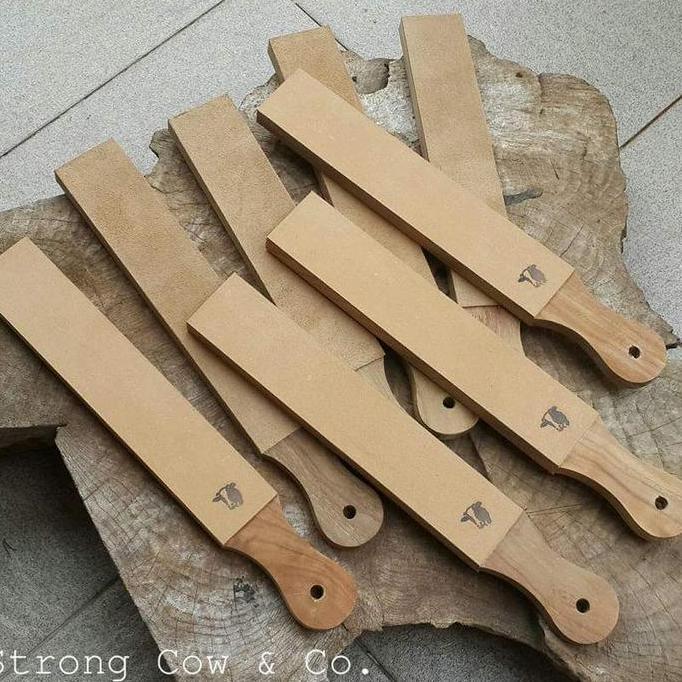 Stropping Kulit / Leather Strop /Asahan / Golok Sembelih