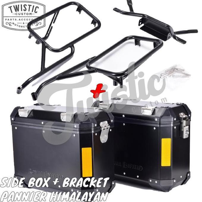 Side Box Samping Pannier Rack Bracket Motor Royal Enfield Himalayan