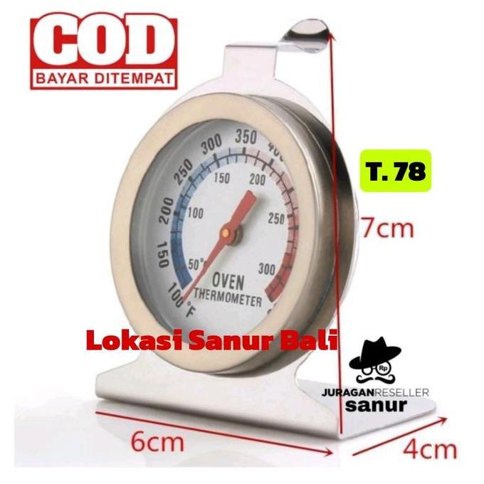 Termometer Oven, Alat Pengukur Suhu Temperatur Panas Oven Tangkring