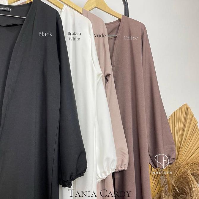 BELI Tania Cardigan Panjang Outer Balon Muslim BELI