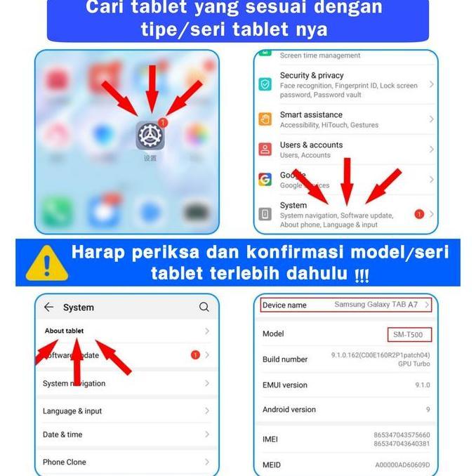 DA43 >> Case Huawei Matepad T8 / Huawei MatePad T8 / Casing Rotary Flip Cover