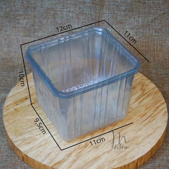 Mika Roti Tawar Kecil (100pcs) Wadah Roti Mika Roti