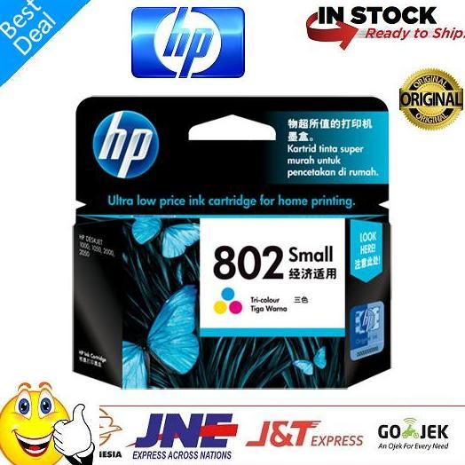 Tinta HP 802 Color Ink Cartridge - HP 802 Warna