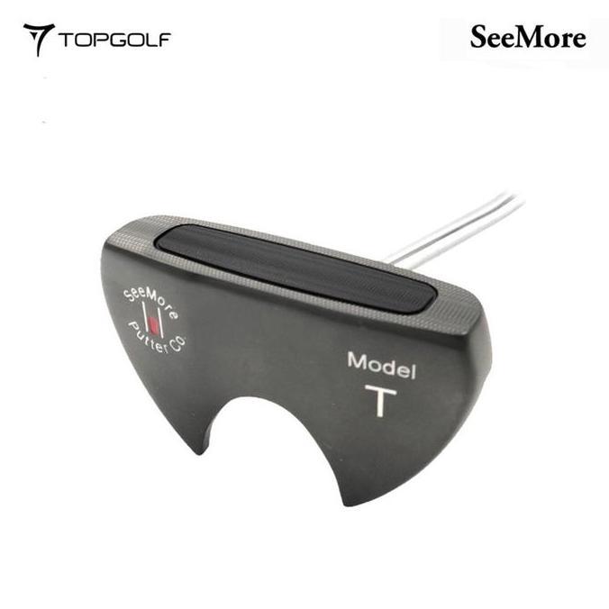 PUTTER SEEMORE MODEL T OFFSET CHROME SM75 RED 22