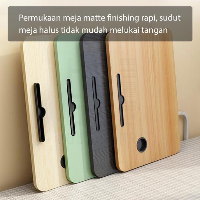 MONTMERY HUGO Meja Belajar Anak  / Meja Laptop Portable / Meja Belajar Lipat Anak TK SD Serbaguna Be