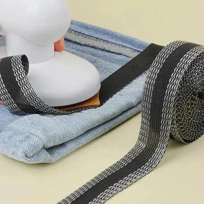 SIMATEKNO 10m Pant Edge Shorten Self-Adhesive / Pemendek Celana Self Adhesive Pants Shorten Paste Ir