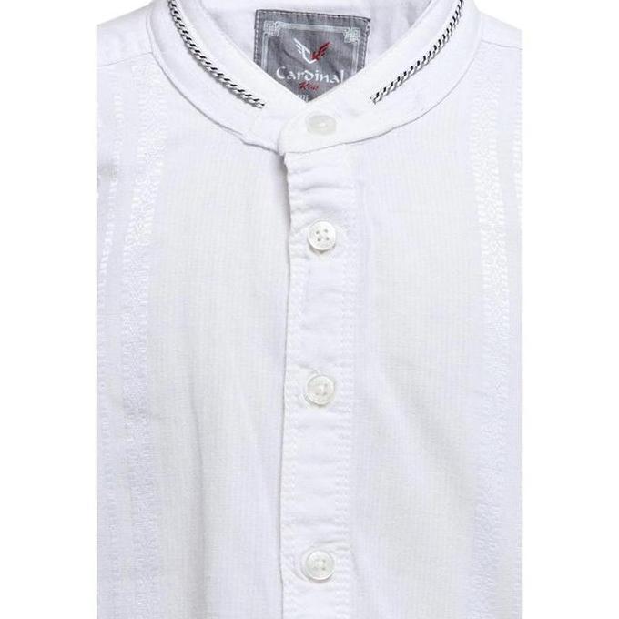 CARDINAL KIDS BAJU KOKO TANGAN PENDEK 5 (PUTIH) (TERBAIK) (TERBARU) (TERMURAH)