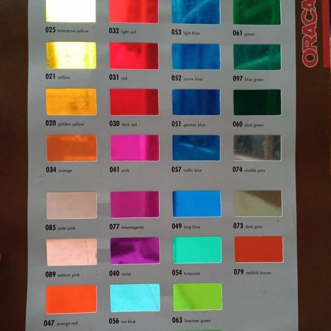 stiker oracal transparan 8300