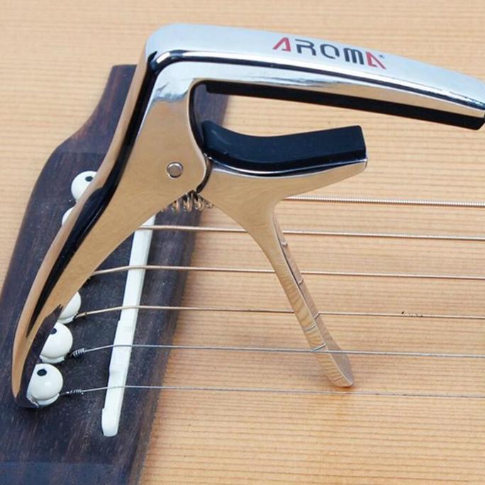 Aroma AC-21 Capo Gitar Akustik dan Elektrik with Pin Puller capo  gitar (TERBAIK) (TERBARU) (TERMURA
