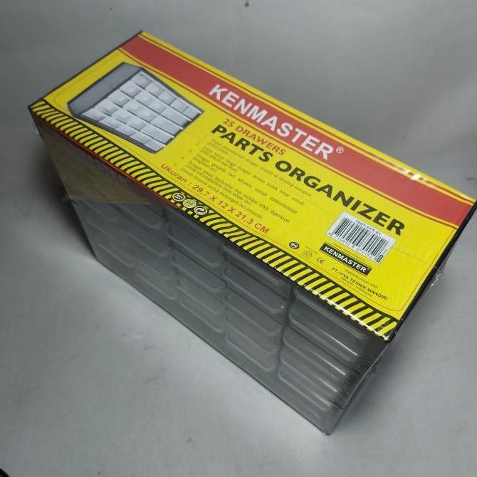 rak susun 25 laci serbaguna plastik / 25 Drawers Kenmaster