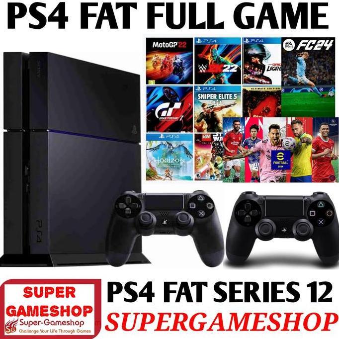 PS4 Slim 500GB PS4 Console Full Game (TERBAIK) (TERBARU) (TERMURAH)